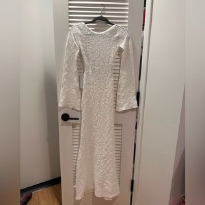 RONNY KOBO - long sleeve backless dress BRAND NEW